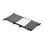 Asus R556LJ-XO162H-12 akkumulátorok Mitsu 4900 mAh (36 Wh), 4 cikkek Li-polymer 7.4V (7.6V)