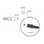 Toshiba Tecra A4-204 Töltő laptop 75W 15V 5A (6.3x3.0) - toshiba