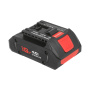 Bosch GDR 18V-200 C akkumulátor 4000 mAh (72 Wh), 5 cikkeket Li-Ion 18V (4000 mAh)