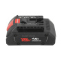 Bosch GSS 18 V-10 akkumulátor 4000 mAh (72 Wh), 5 cikkeket Li-Ion 18V (4000 mAh)