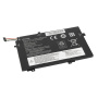 Lenovo Thinkpad L14 (20U5001VMH) akkumulátor Mitsu 4100 mAh (46 Wh), 3 cikkek Li-polymer 11.1V (10.8V)