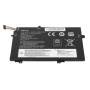 Lenovo Thinkpad L14 (20U1002EMH) akkumulátor Mitsu 4100 mAh (46 Wh), 3 cikkek Li-polymer 11.1V (10.8V)