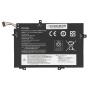 Lenovo Thinkpad L590 akkumulátor Mitsu 4100 mAh (46 Wh), 3 cikkek Li-polymer 11.1V (10.8V)