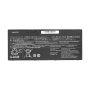Fujitsu Lifebook E558 akkumulátor 3490 mAh (50 Wh), 4 cikkek Li-polymer 14.4V (14.8V)